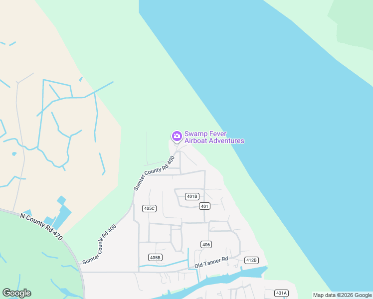 map of restaurants, bars, coffee shops, grocery stores, and more near 4124 Cr 400 in Lake Panasoffkee