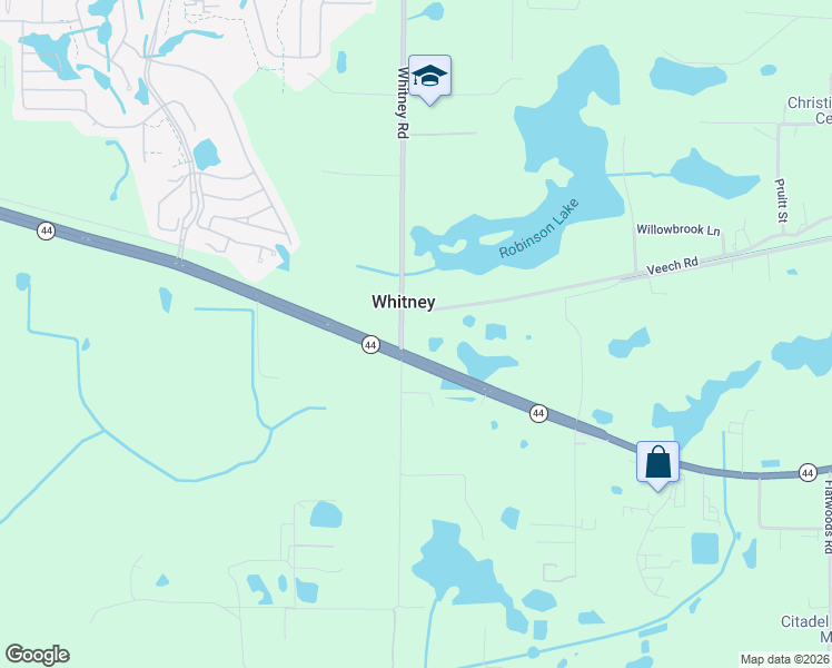 map of restaurants, bars, coffee shops, grocery stores, and more near 1035 Veech Road in Leesburg