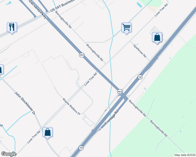 map of restaurants, bars, coffee shops, grocery stores, and more near 7347 Lone Tree Road in Victoria