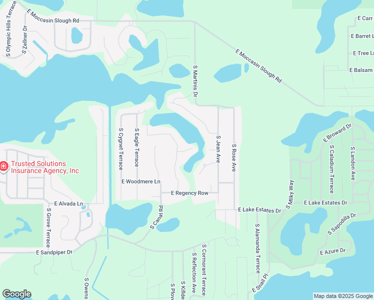 map of restaurants, bars, coffee shops, grocery stores, and more near 9832 East Lenox Court in Inverness
