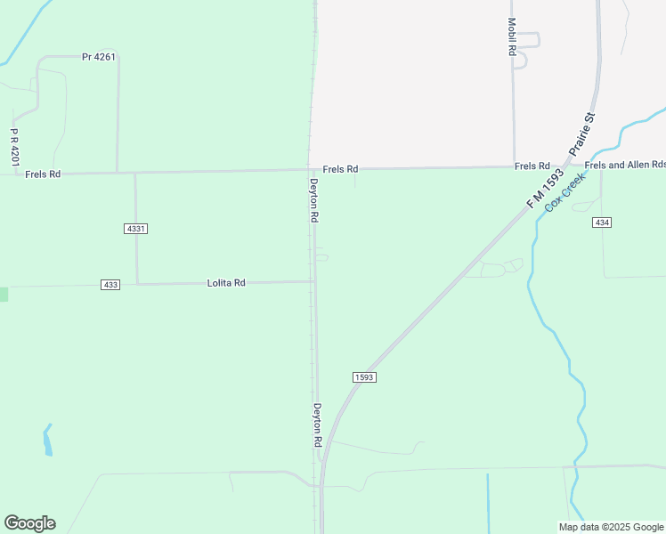 map of restaurants, bars, coffee shops, grocery stores, and more near 225 County Road 432 in Lolita