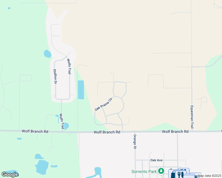 map of restaurants, bars, coffee shops, grocery stores, and more near 32331 Oak Canopy Drive in Sorrento