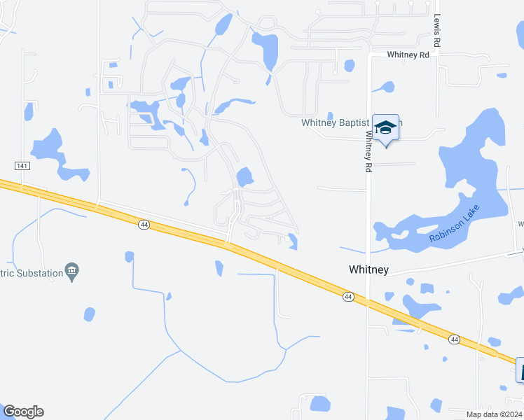 map of restaurants, bars, coffee shops, grocery stores, and more near 602 Eastwood Lane in Leesburg