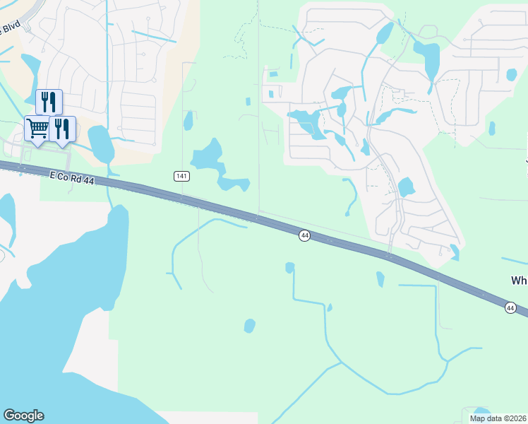 map of restaurants, bars, coffee shops, grocery stores, and more near 100 Alibrandi Road in Leesburg