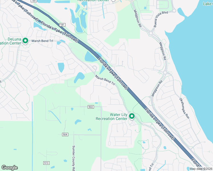 map of restaurants, bars, coffee shops, grocery stores, and more near Penno Place in Wildwood