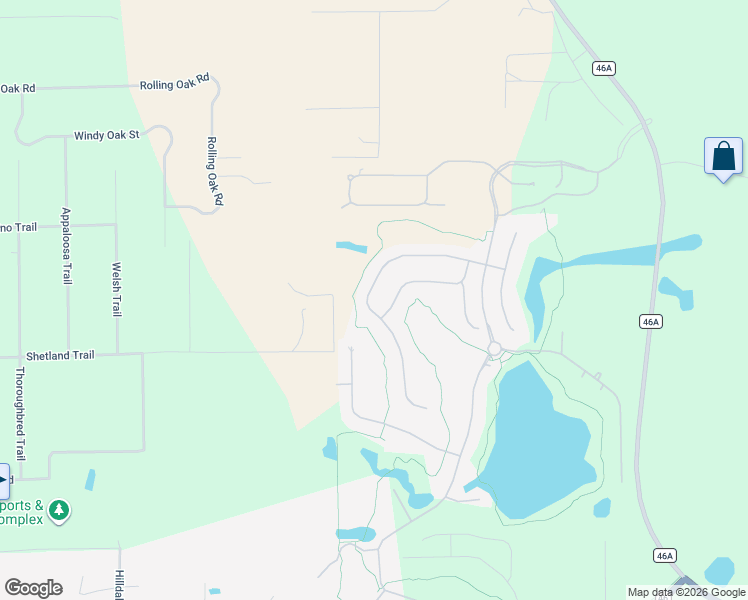 map of restaurants, bars, coffee shops, grocery stores, and more near 25516 Hawks Run Lane in Sorrento
