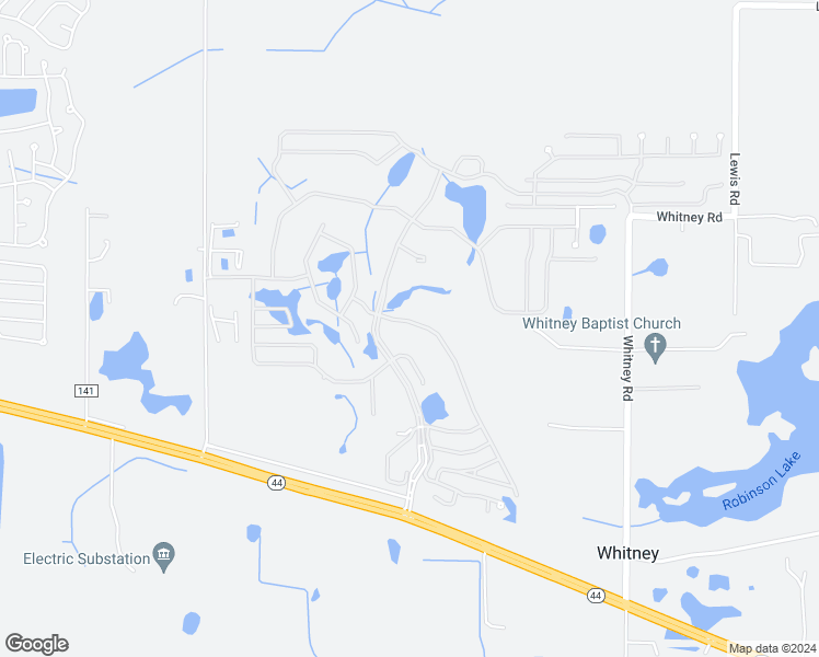 map of restaurants, bars, coffee shops, grocery stores, and more near 32689 Oak Park Drive in Leesburg