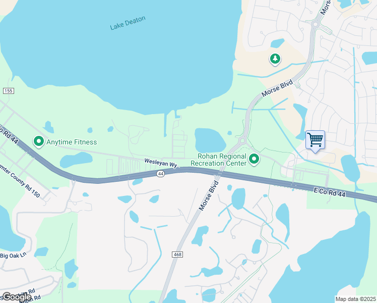 map of restaurants, bars, coffee shops, grocery stores, and more near 4771 Northeast 76th Way in Wildwood