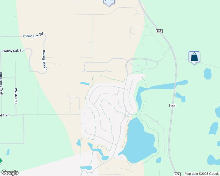 map of restaurants, bars, coffee shops, grocery stores, and more near 25608 Hawks Run Lane in Sorrento