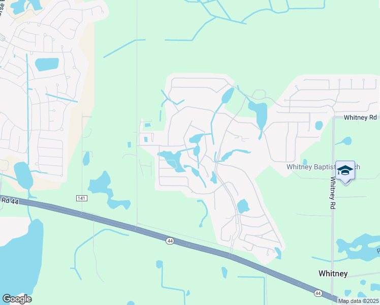 map of restaurants, bars, coffee shops, grocery stores, and more near 32806 Timberwood Drive in Leesburg