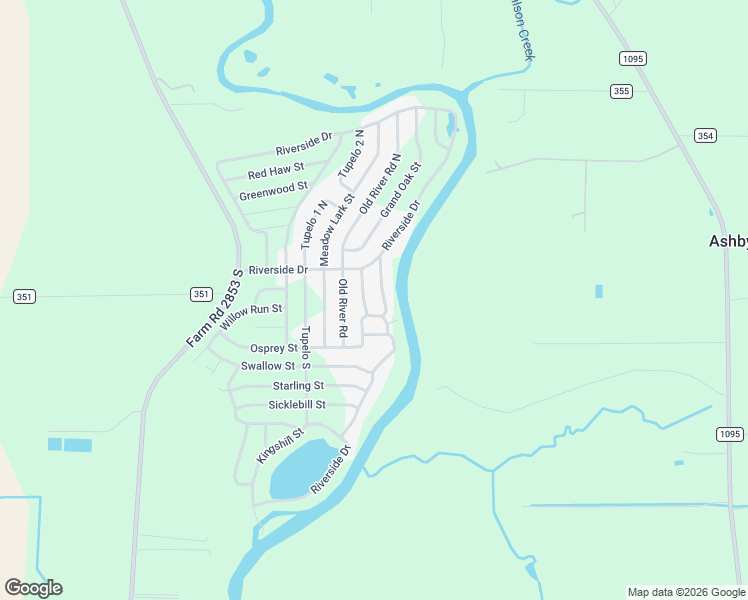 map of restaurants, bars, coffee shops, grocery stores, and more near 492 Riverside Drive in Palacios