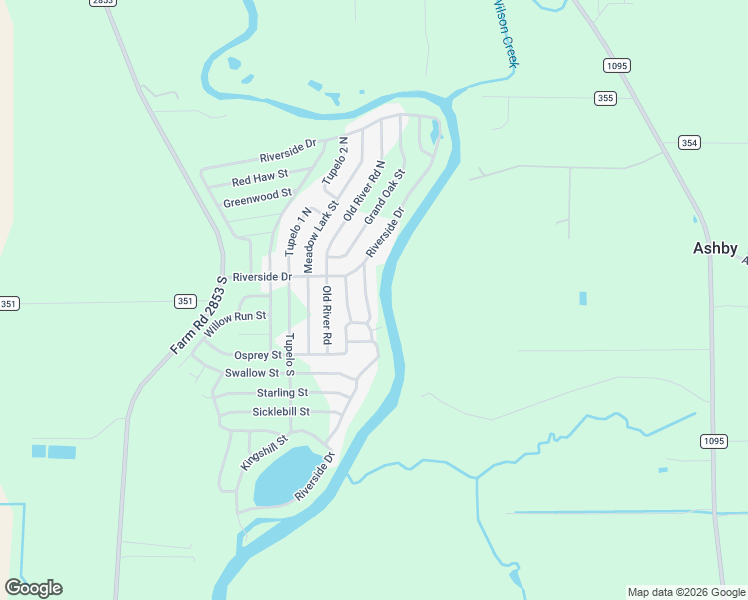 map of restaurants, bars, coffee shops, grocery stores, and more near 492 Riverside Drive in Palacios