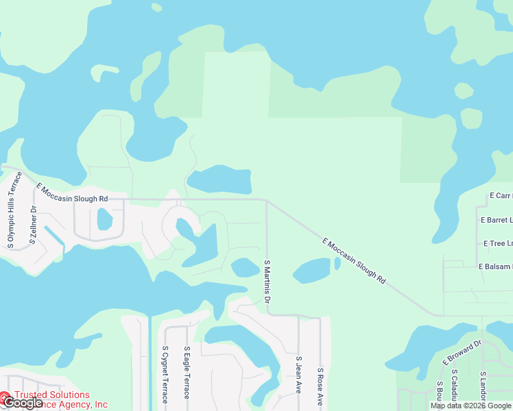 map of restaurants, bars, coffee shops, grocery stores, and more near 9893 East Tryon Court in Inverness