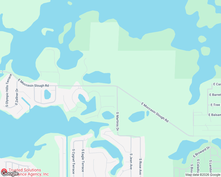 map of restaurants, bars, coffee shops, grocery stores, and more near 9893 East Tryon Court in Inverness