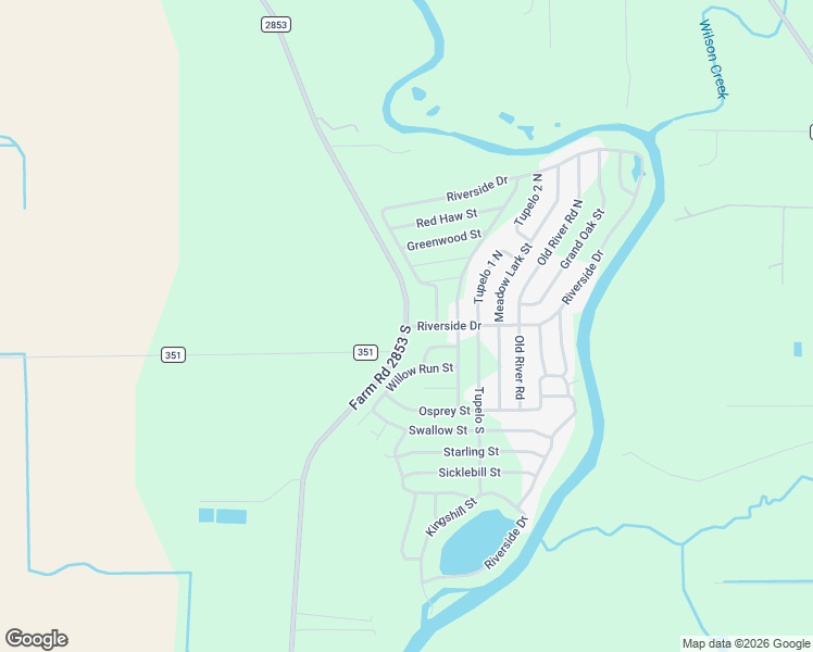 map of restaurants, bars, coffee shops, grocery stores, and more near 5885 Farm to Market Road 2853 in Palacios