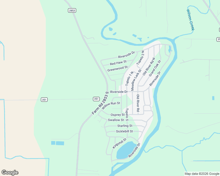 map of restaurants, bars, coffee shops, grocery stores, and more near 5885 Farm to Market Road 2853 in Palacios