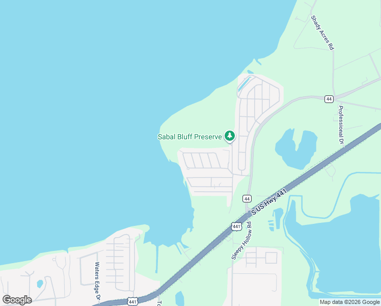 map of restaurants, bars, coffee shops, grocery stores, and more near 2352-2398 Lakeside Drive in Leesburg