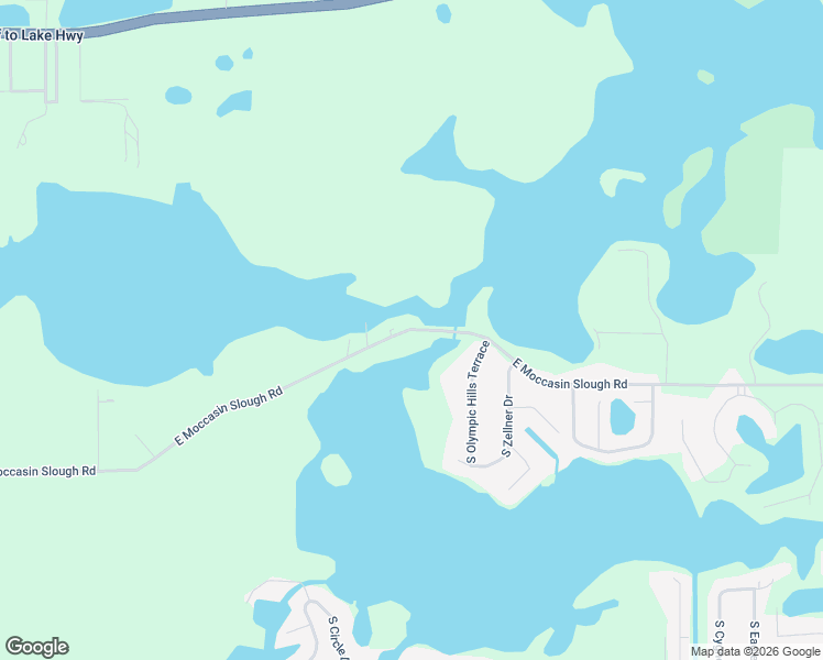 map of restaurants, bars, coffee shops, grocery stores, and more near 8787 East Moccasin Slough Road in Inverness