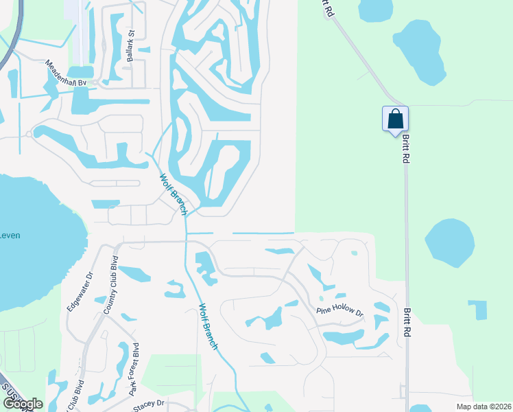map of restaurants, bars, coffee shops, grocery stores, and more near 8514 Bridgeport Bay Circle in Mount Dora