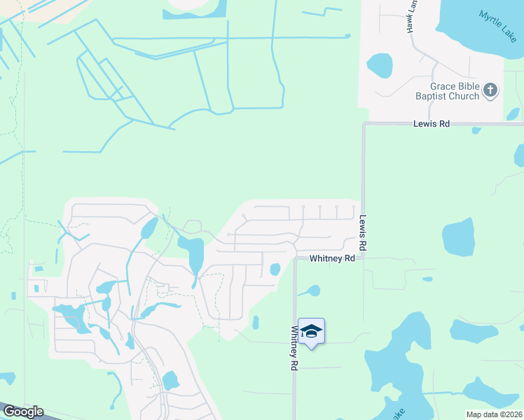map of restaurants, bars, coffee shops, grocery stores, and more near 33243 Grand Cypress Way in Leesburg