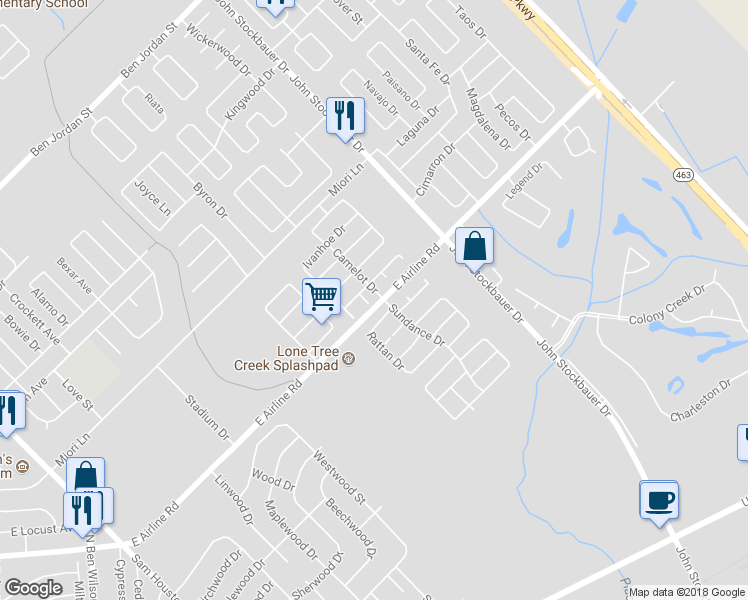 map of restaurants, bars, coffee shops, grocery stores, and more near 102 Inverness Drive in Victoria