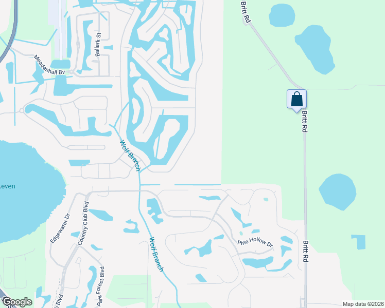 map of restaurants, bars, coffee shops, grocery stores, and more near 8514 Bridgeport Bay Circle in Mount Dora