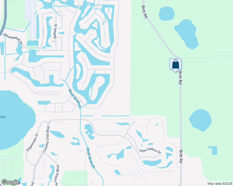 map of restaurants, bars, coffee shops, grocery stores, and more near 8480 Bridgeport Bay Circle in Mount Dora