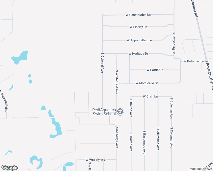 map of restaurants, bars, coffee shops, grocery stores, and more near 1919 South Colonial Avenue in Homosassa