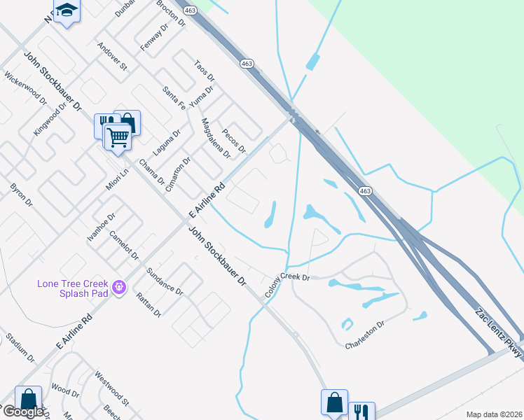 map of restaurants, bars, coffee shops, grocery stores, and more near 304 Edgewater in Victoria