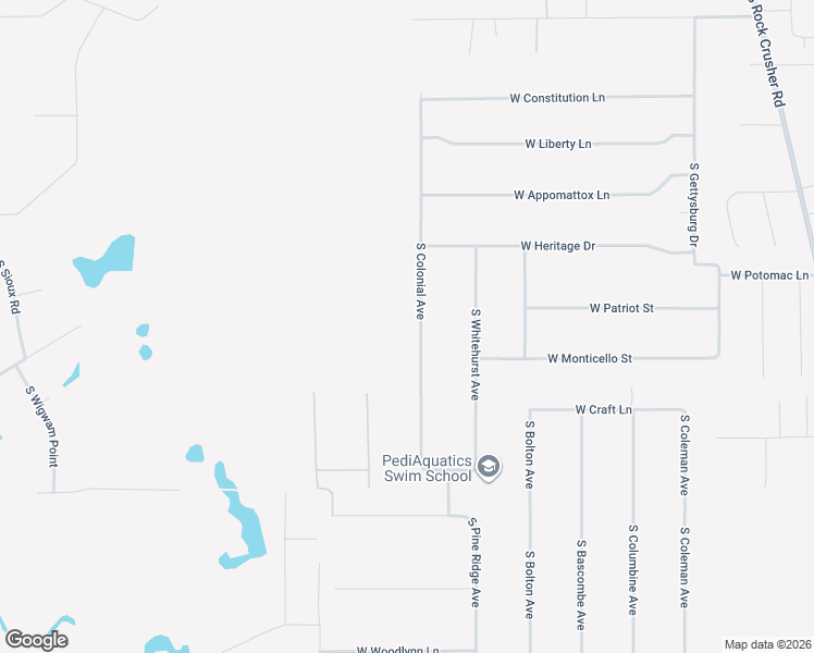 map of restaurants, bars, coffee shops, grocery stores, and more near 1908 South Colonial Avenue in Homosassa