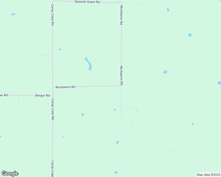 map of restaurants, bars, coffee shops, grocery stores, and more near 817 McAdams Road in Goliad