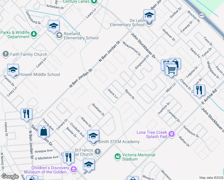 map of restaurants, bars, coffee shops, grocery stores, and more near 113 Suzanne Lane in Victoria