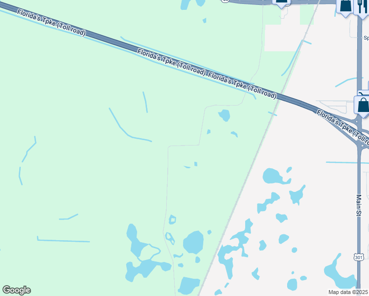 map of restaurants, bars, coffee shops, grocery stores, and more near 5497 25th Street in Wildwood