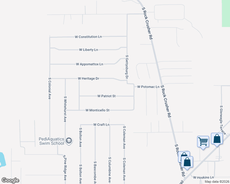 map of restaurants, bars, coffee shops, grocery stores, and more near 6144 West Patriot Street in Homosassa