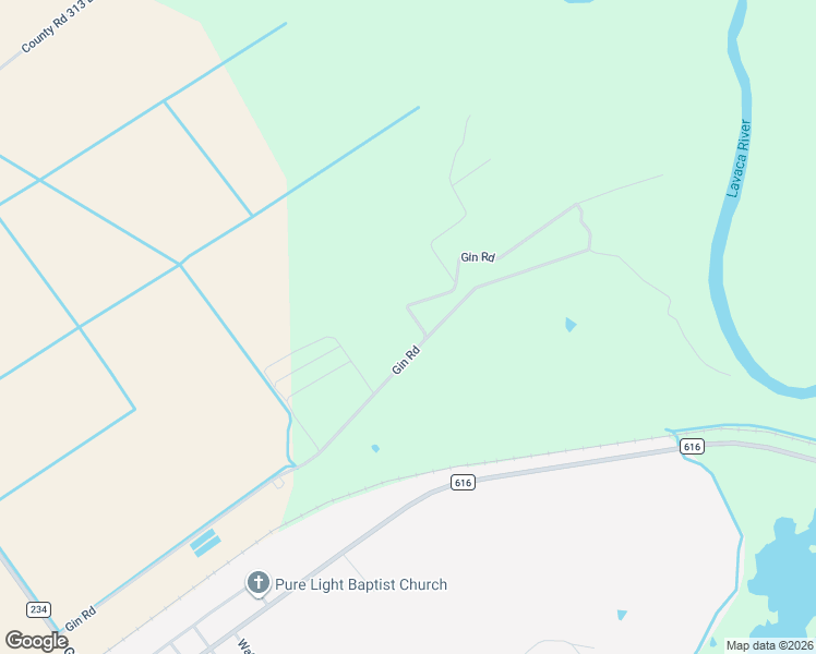 map of restaurants, bars, coffee shops, grocery stores, and more near 1148 County Road 314 in Edna