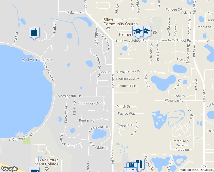 map of restaurants, bars, coffee shops, grocery stores, and more near 10229 Dartmoor Street in Leesburg
