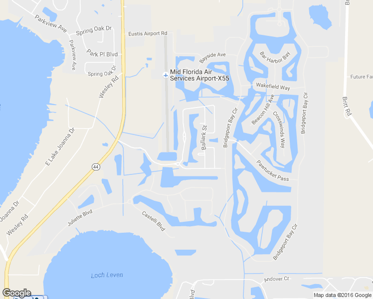 map of restaurants, bars, coffee shops, grocery stores, and more near 1802 Strathmore Circle in Mount Dora