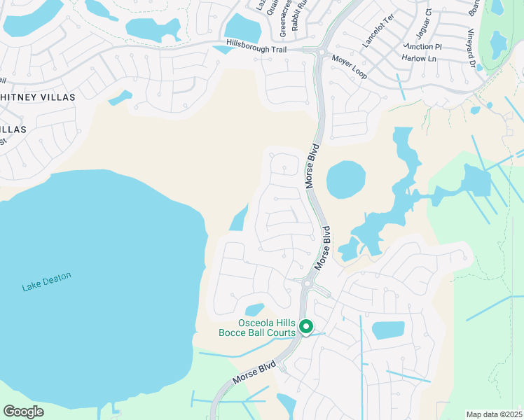 map of restaurants, bars, coffee shops, grocery stores, and more near 3871 View Path in The Villages