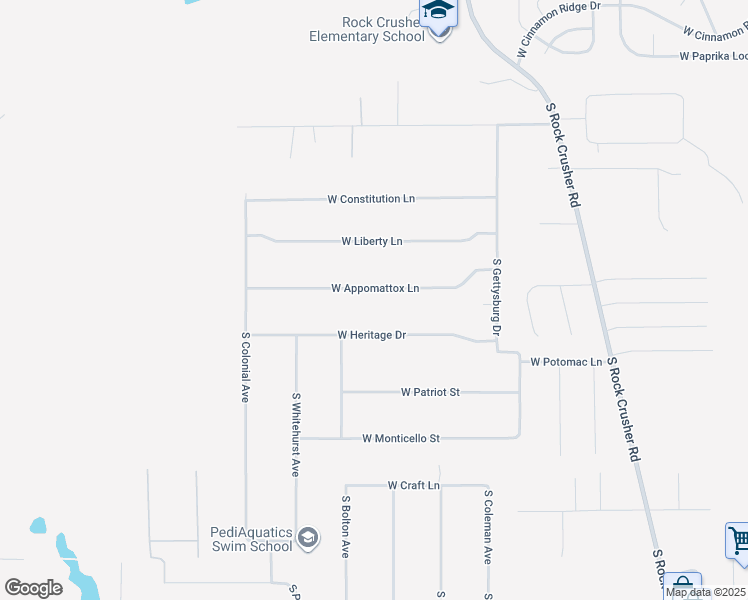 map of restaurants, bars, coffee shops, grocery stores, and more near 6362 West Appomattox Lane in Homosassa