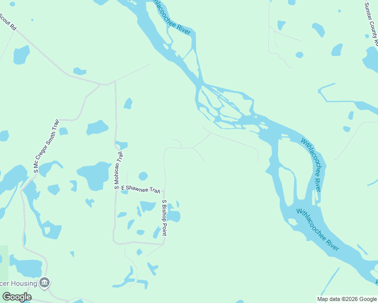 map of restaurants, bars, coffee shops, grocery stores, and more near 13254 East Shawnee Trail in Inverness