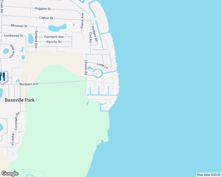 map of restaurants, bars, coffee shops, grocery stores, and more near 12214 James Place in Leesburg