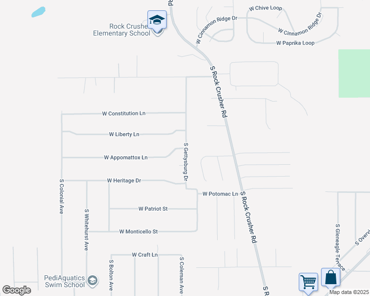 map of restaurants, bars, coffee shops, grocery stores, and more near 6001 West Appomattox Lane in Homosassa Springs