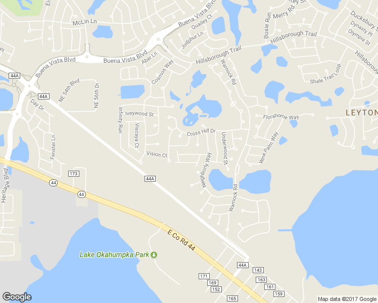 map of restaurants, bars, coffee shops, grocery stores, and more near 1969 Carrotwood Street in The Villages
