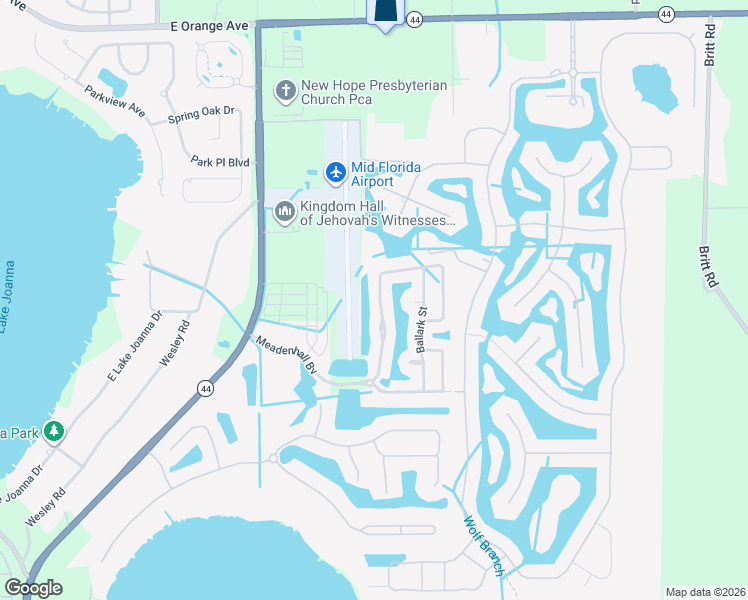 map of restaurants, bars, coffee shops, grocery stores, and more near 1756 Strathmore Circle in Mount Dora