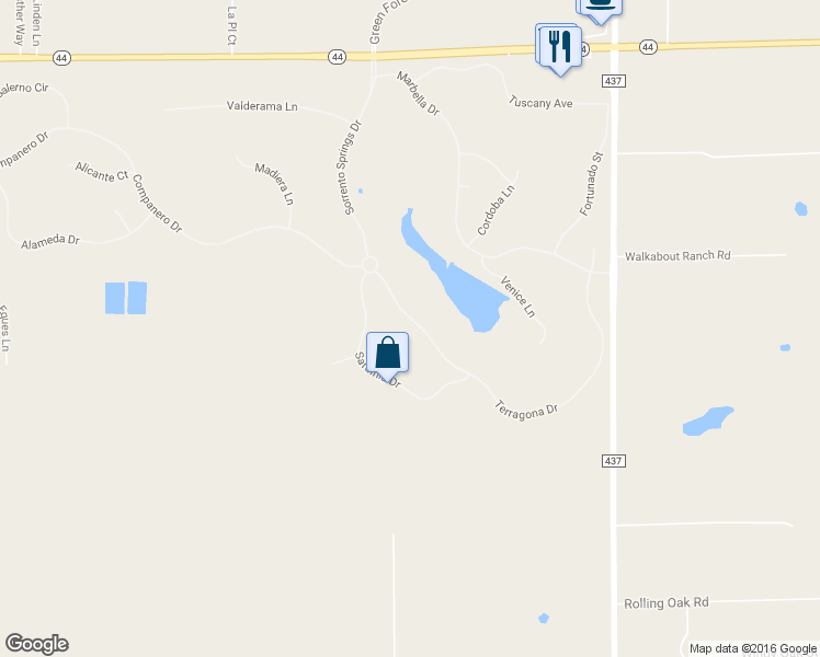 map of restaurants, bars, coffee shops, grocery stores, and more near 33446 Terragona Drive in Sorrento