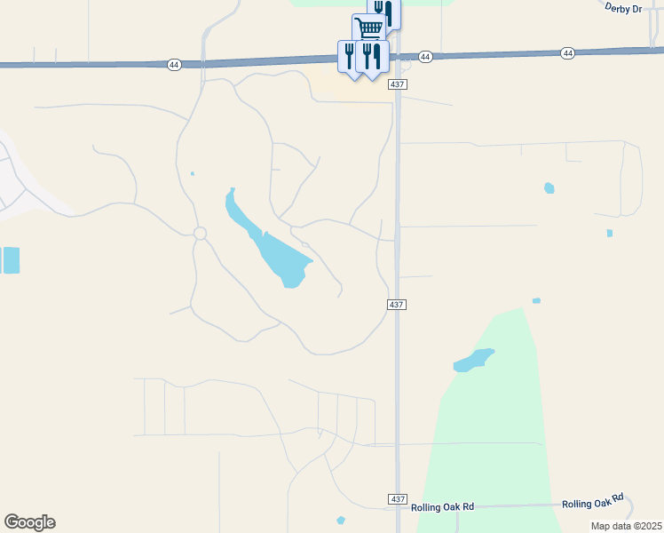 map of restaurants, bars, coffee shops, grocery stores, and more near 33848 Venice Lane in Sorrento