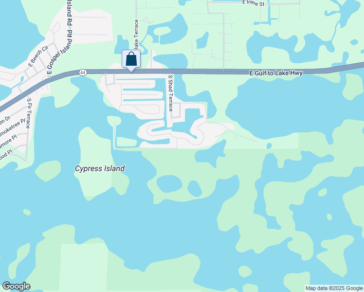 map of restaurants, bars, coffee shops, grocery stores, and more near 10216 East Minnow Court in Inverness