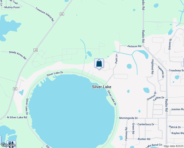 map of restaurants, bars, coffee shops, grocery stores, and more near 9365 Silver Lake Drive in Leesburg
