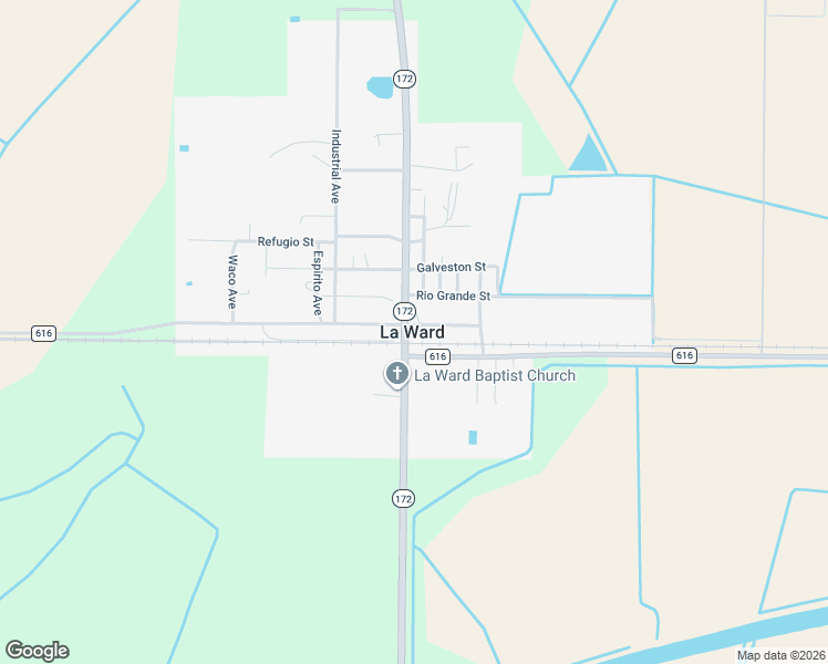 map of restaurants, bars, coffee shops, grocery stores, and more near in La Ward