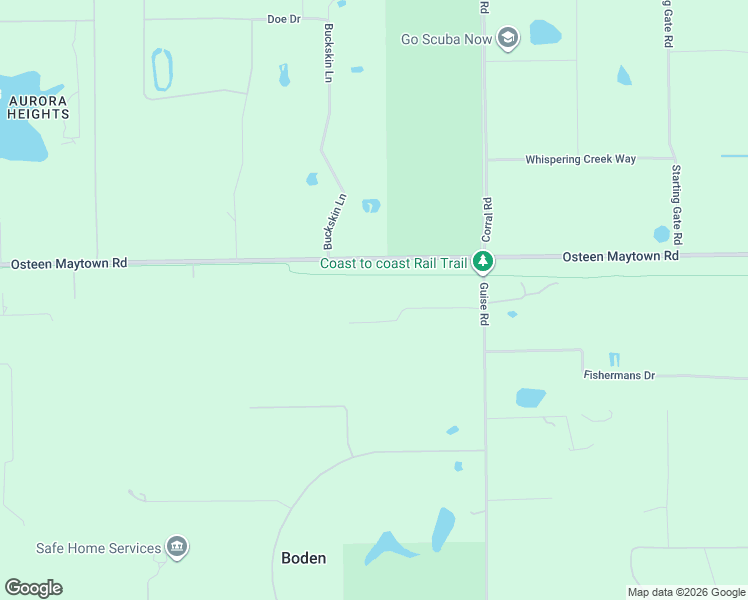 map of restaurants, bars, coffee shops, grocery stores, and more near 940 Catfish Road in Osteen